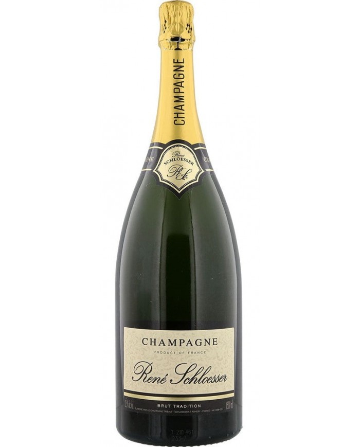 CHAMPAGNE RENE' SCHLOESSER BRUT TRADITION| ML. 1500 Magnum