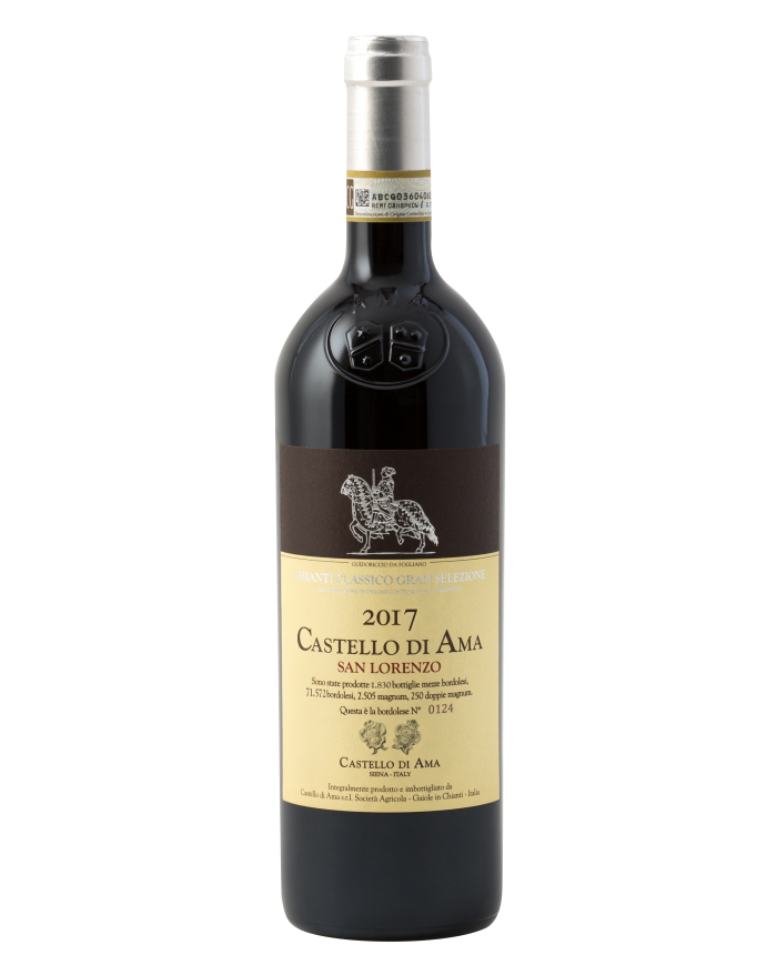 CHIANTI CLASSICO SAN LORENZO CASTELLO DI AMA (2017)| ML.750| Astucciato