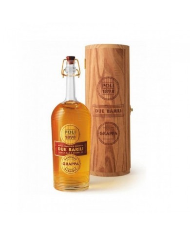 GRAPPA DUE BARILI POLI| ML. 700| Cassa Legno