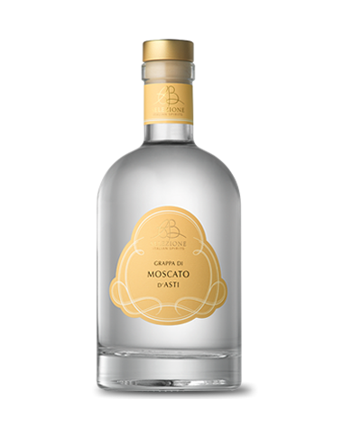 GRAPPA MOSCATO D'ASTI CRU|  ML. 700| Astucciata