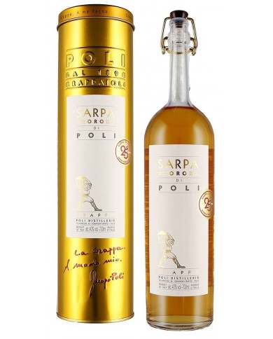 GRAPPA SARPA ORO POLI| ML.700| Astucciato