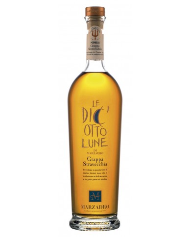 GRAPPA STRAVECCHIA LE DICIOTTO LUNE MARZADRO| ML. 700