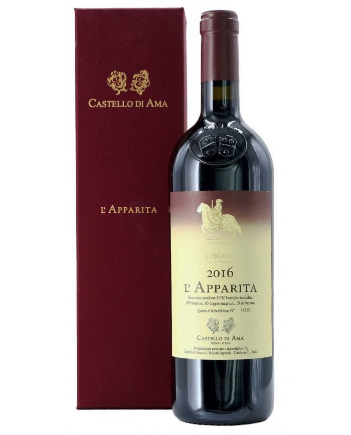 L'APPARITA CASTELLO DI AMA (2016)| ML.750| Astucciato