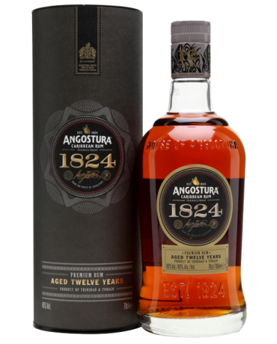 RHUM ANGOSTURA 1824 DARK 12Y| ML. 700| Astucciato