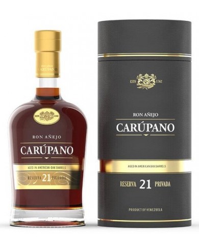 RHUM CARUPANO 21Y RESERVA PRIVADA| ML. 700| Astucciato