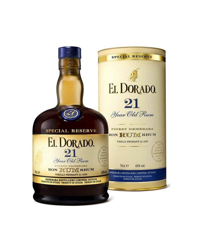 RHUM EL DORADO 21Y| ML. 700| Astucciato