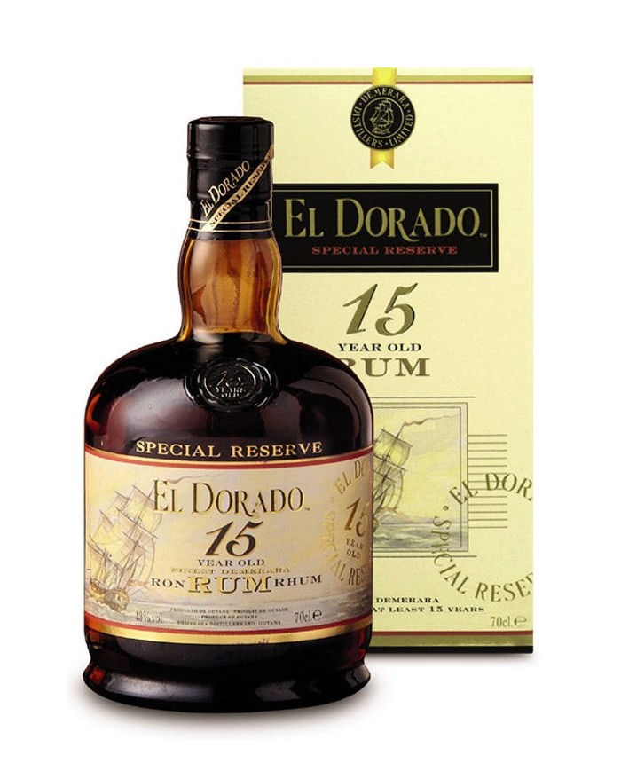 RHUM EL DORADO SPECIAL RESERVE 15Y| ML. 700| Astucciato