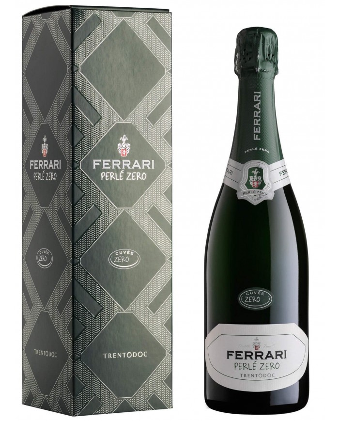 SPUMANTE FERRARI PERLE' ZERO MILLESIMATO (2014)| ML. 750| Astuccio