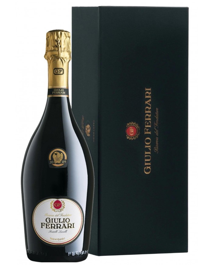 SPUMANTE FERRARI RISERVA DEL FONDATORE GIULIO FERRARI (2009)| ML. 750| Astucciato