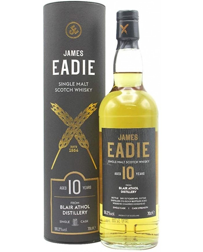 WHISKY JAMES EADIE BLAIR ATHOL 10Y| ML. 700| Astucciato