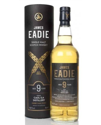 WHISKY JAMES EADIE CAOL ILA 9Y| ML. 700| Astucciato