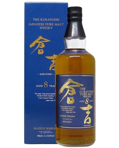 WHISKY KURAYOSHI PURE MALT 8Y| ML. 700| Astucciato
