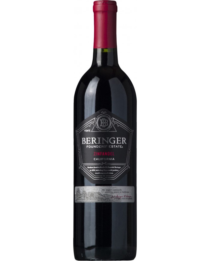 ZINFANDEL FOUNDERS ESTATE BERINGER (2017)| ML. 750