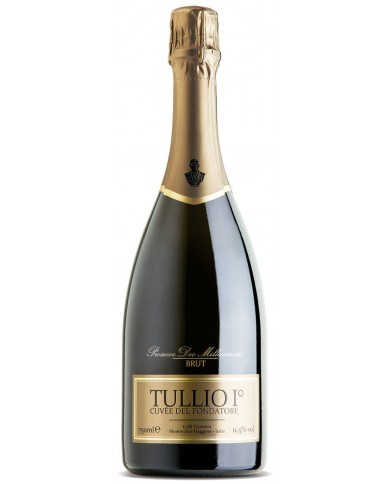 SPUMANTE COLLI VICENTINI TULLIO I^ CUVEE DEL FONDATORE BRUT MILLESIMATO (2020)| ML. 750