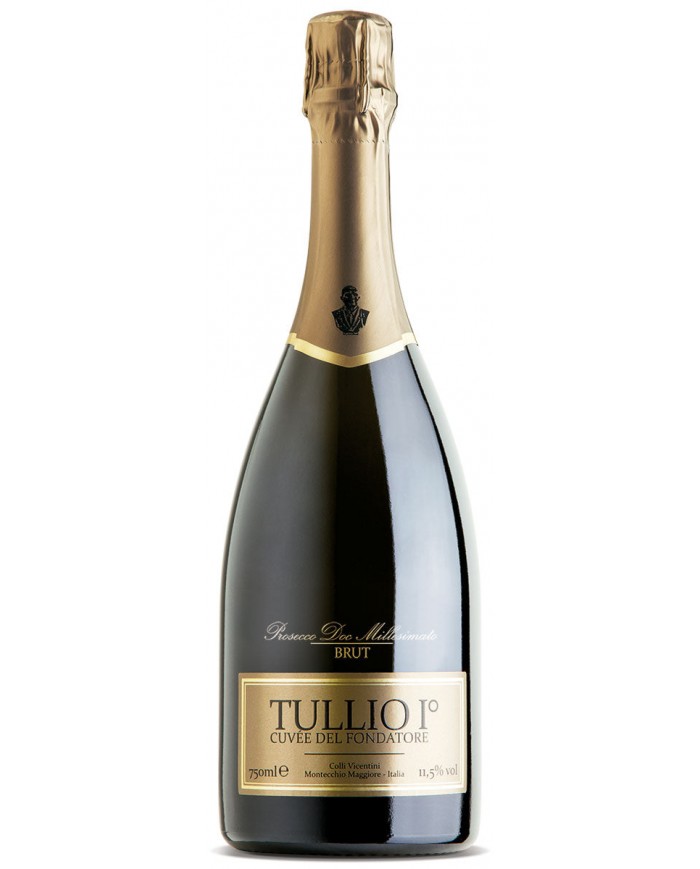 SPUMANTE COLLI VICENTINI TULLIO I^ CUVEE DEL FONDATORE BRUT MILLESIMATO (2020)| ML. 750