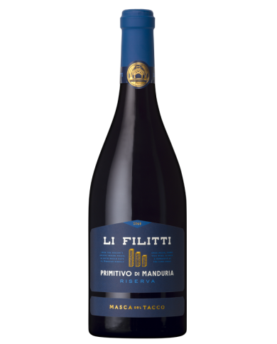 PRIMITIVO DI MANDURIA RISERVA LI FILITTI MASCA DEL TACCO (2018)| ML. 750