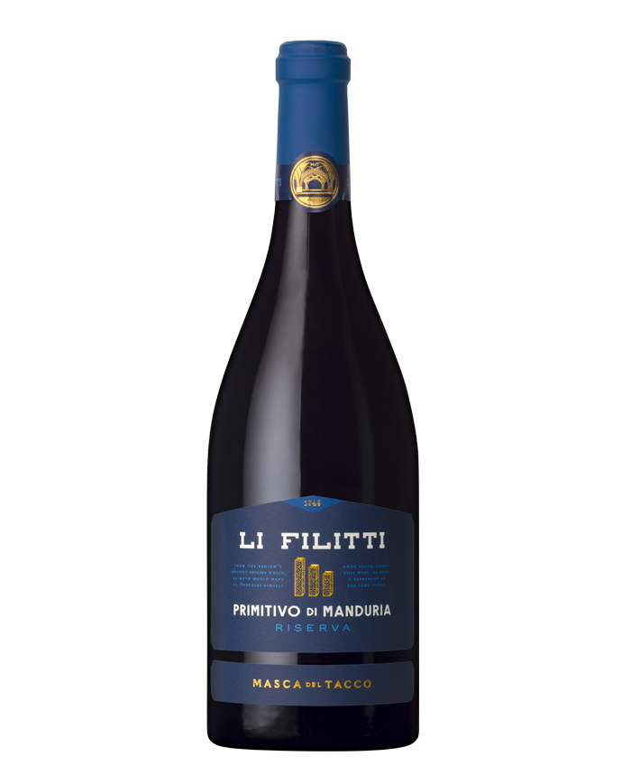 PRIMITIVO DI MANDURIA RISERVA LI FILITTI MASCA DEL TACCO (2018)| ML. 750
