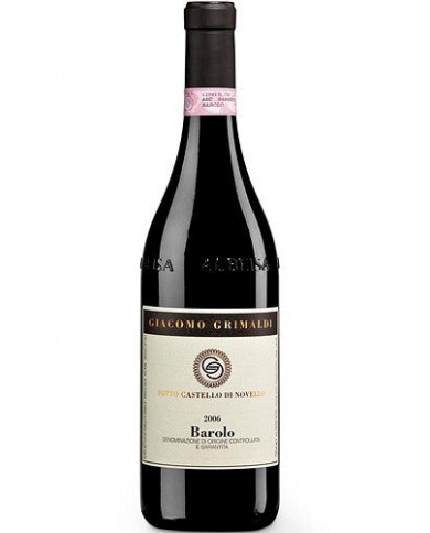 BAROLO SOTTO CASTELLO DI NOVELLO GRIMALDI (2018)| ML. 750