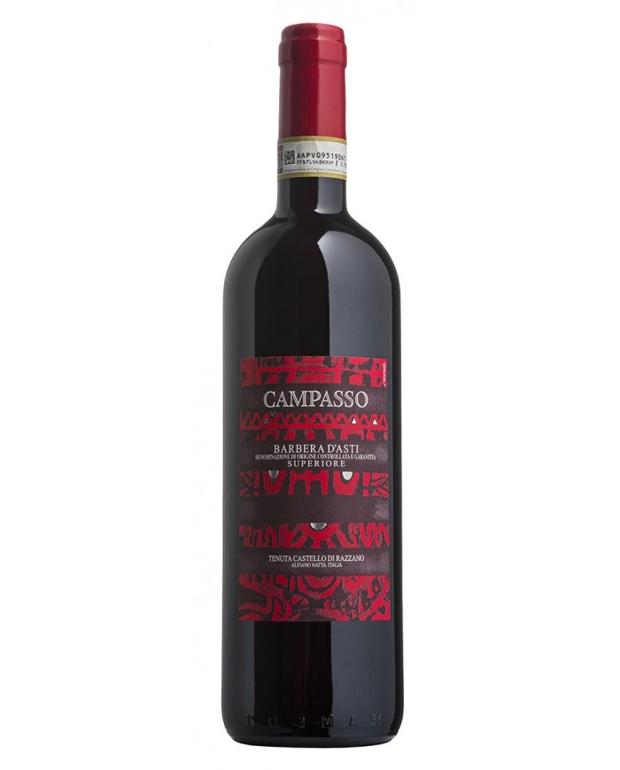 BARBERA D'ASTI SUPERIORE CAMPASSO CASTELLO DI RAZZANO (2017)| ML. 750