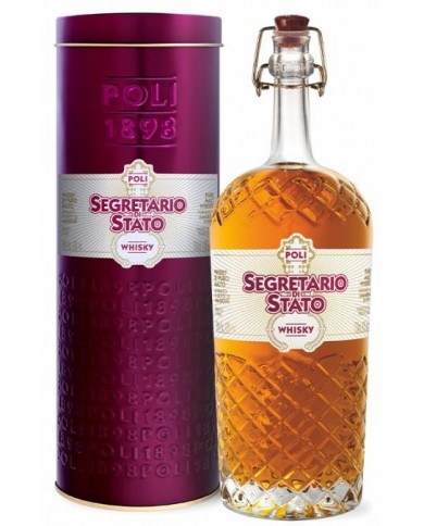 WHISKY POLI SEGRETARIO DI STATO| ML. 700| Astucciato