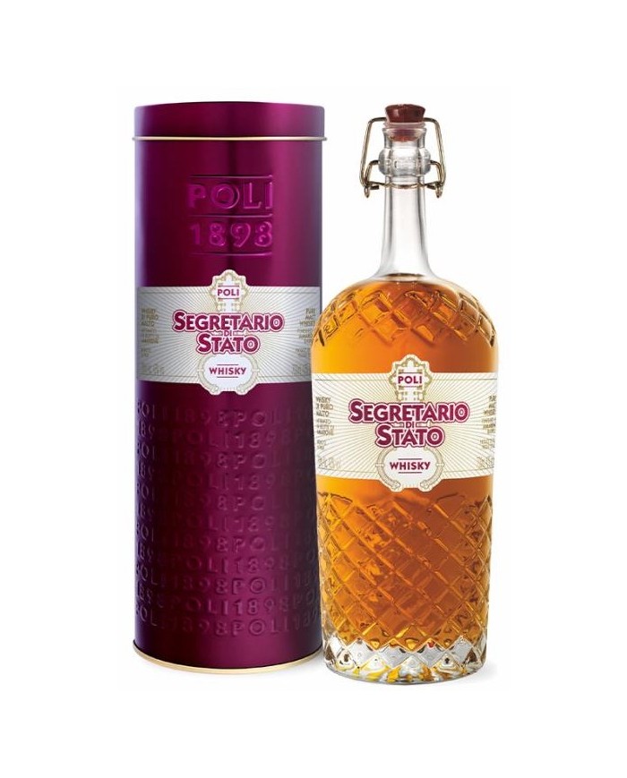 WHISKY POLI SEGRETARIO DI STATO| ML. 700| Astucciato
