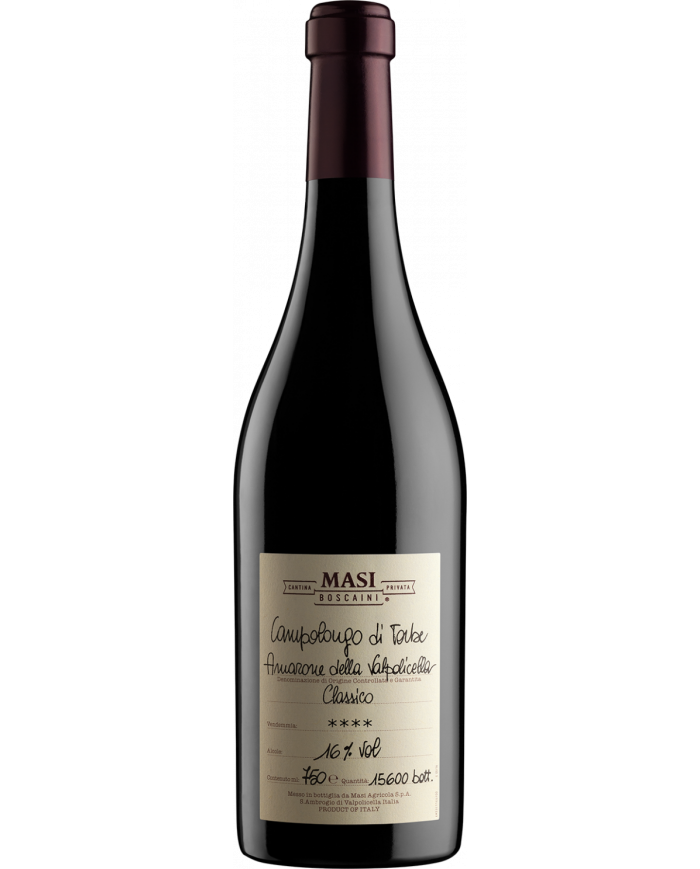 AMARONE DELLA VALPOLICELLA CLASSICO CAMPOLONGO DI TORBE MASI (2011)| ML. 750