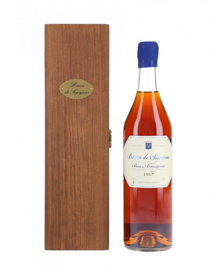 ARMAGNAC BAS SIGOGNAC (1967)| ML. 700| Cassa Legno