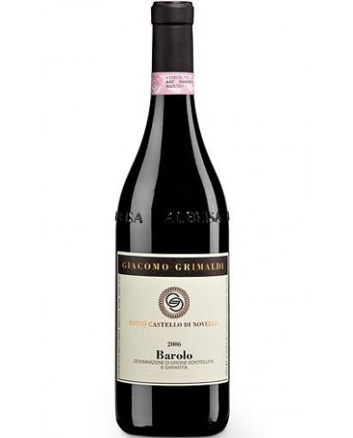 BAROLO SOTTO CASTELLO DI NOVELLO GRIMALDI (2017)| ML. 750