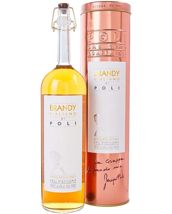 BRANDY ITALIANO POLI: ML. 700| Astucciato