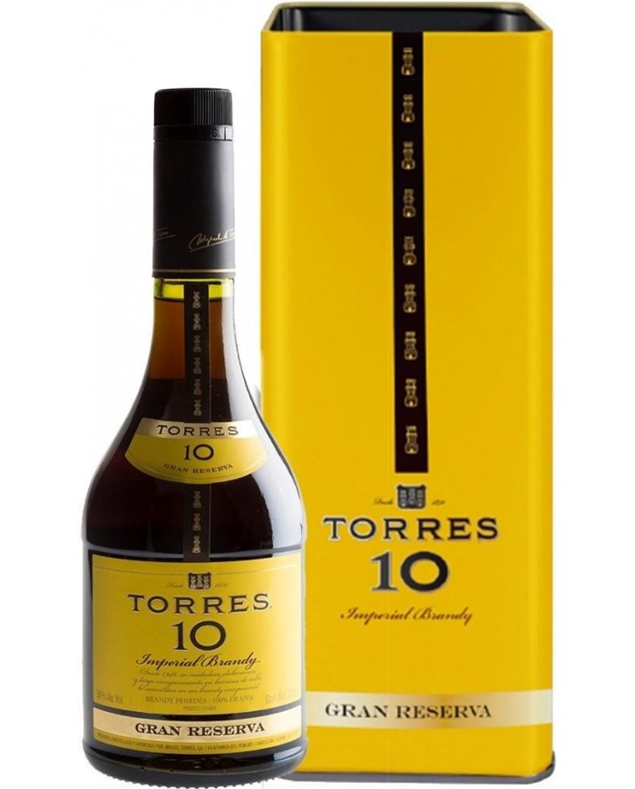 BRANDY TORRES 10Y GRAN RESERVA| ML. 700| Astucciato