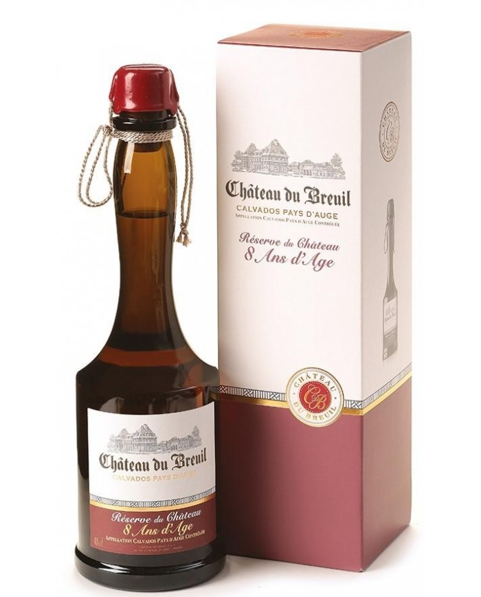 CALVADOS CHATEAU DU BREUIL RESERVE 8 ANS| ML. 700| Astucciato