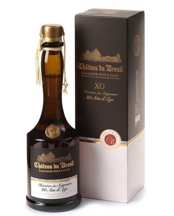 CALVADOS CHATEAU DU BREUIL RESERVE DES SEIGNEURS XO 20 ANS| ML. 700| Astucciato